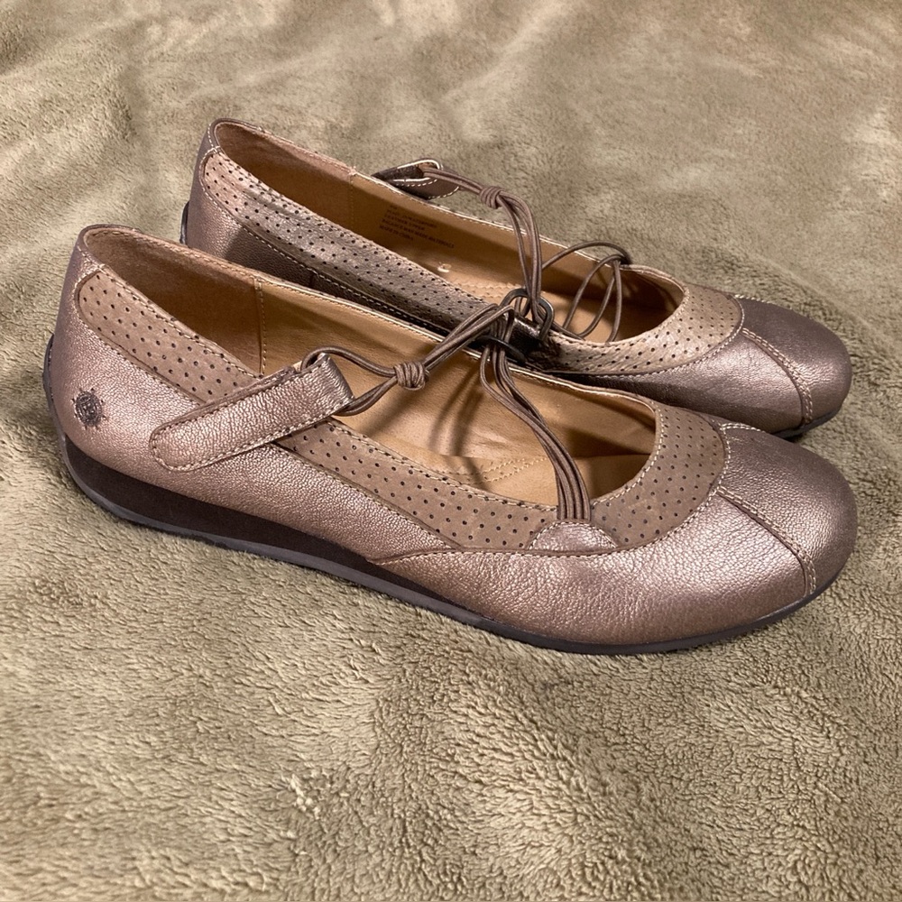NIB Ruff Hewn Waterford Vintage 90s Leather Loafer Sandal Brown Women's Size 9M